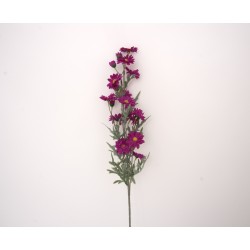 Fir floare artificial, culoare mov, H 90 cm, B.S.P. / AN099-3