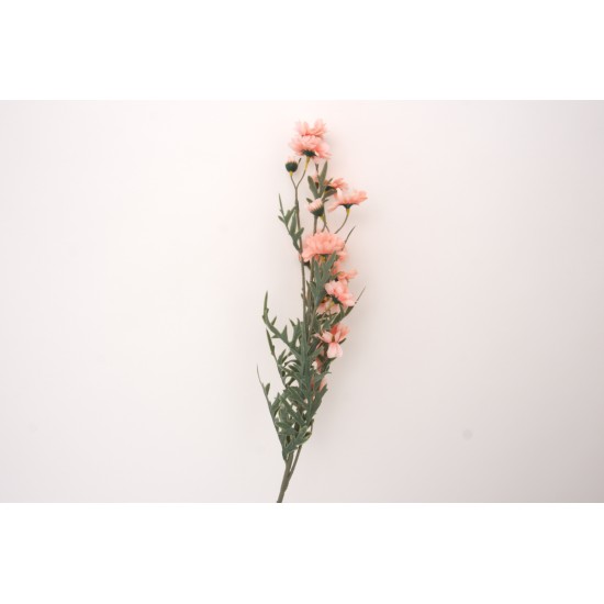 Fir floare artificial, culoare roz, H 90 cm, B.S.P. / AN099-5