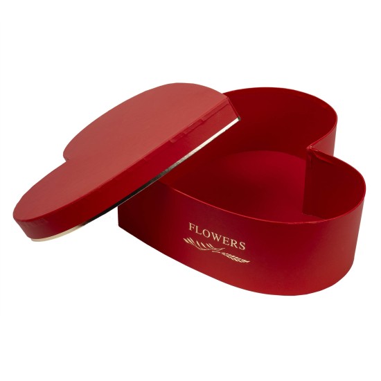 Set 3 cutii in forma de inima / SL043_Rosu