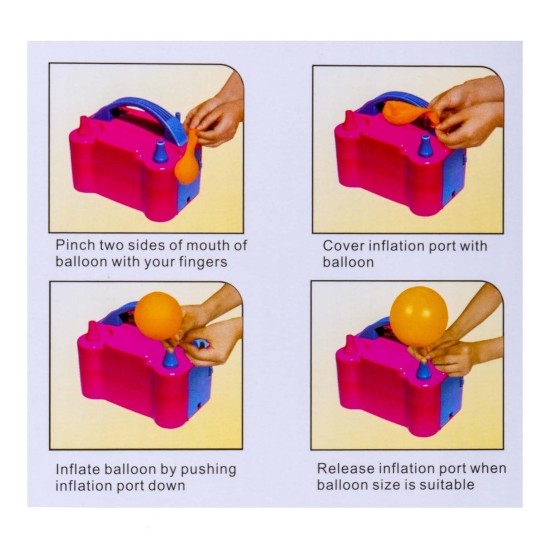 Pompa electrica pentru umflat baloane, B.S.P. / SL721