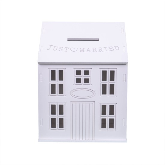 Cutie de dar pentru evenimente, forma casuta 40x27cm / SL706