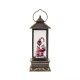 Decoratiune Craciun in forma de felinar, luminos, muzical, alimentare USB/ baterii / CD 4155_A