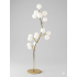 Lampadar, culoare auriu, H 130 cm, B.S.P. / SL1648