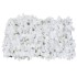 Covor flori artificiale, model hortensie, culoare alb, 40x60 cm, B.S.P. / SL015_1