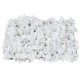 Covor flori artificiale, model hortensie, culoare alb, 40x60 cm, B.S.P. / SL015_1