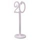 Set numere masa, 1-20, culoare alb, H 33 cm, B.S.P. / SL126
