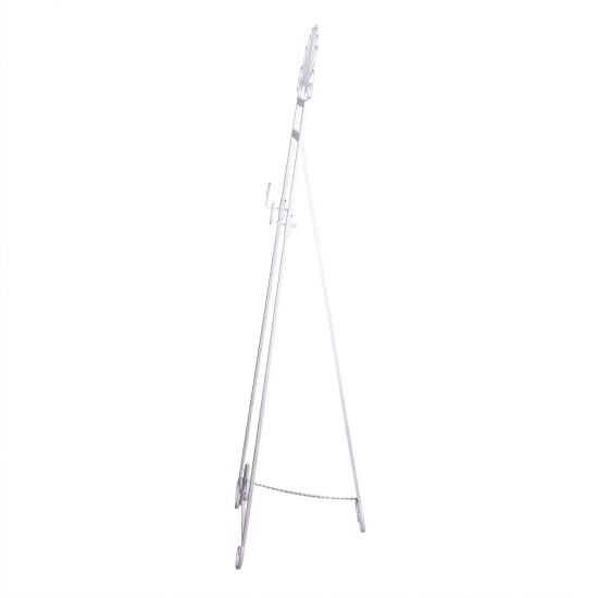Sevalet metalic, inaltime 160cm, culoare alba / SL241