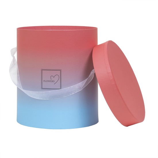 Set 3 cutii cu forma cilindrica si model degrade / CD4382_2