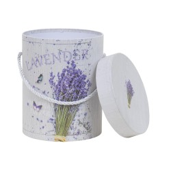 Set 2 cutii cu forma cilindrica si model / CD4424_2