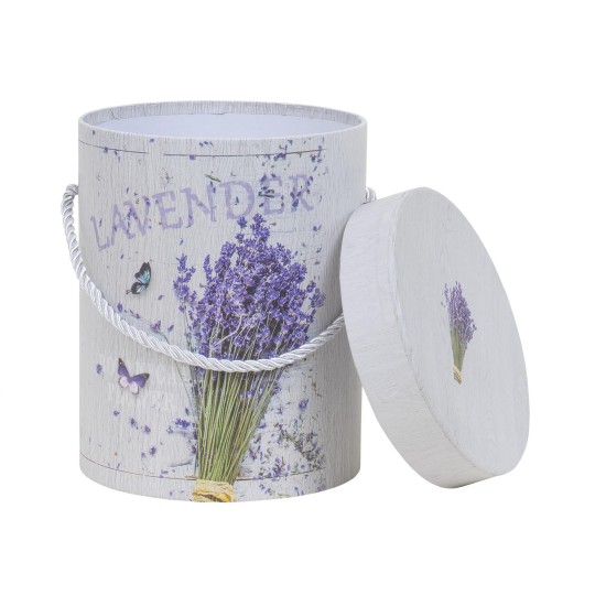 Set 2 cutii cu forma cilindrica si model / CD4424_2